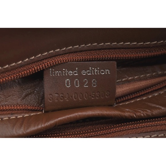 Authentic LIMITED EDITION AUTH GUCCI Sherry Line Shoulder Bag GG Canvas - Picture 13 of 16